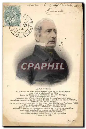 Cartes postales Lamartine