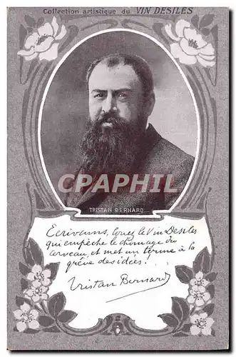 Cartes postales Tristan Bernard Vin Desiles