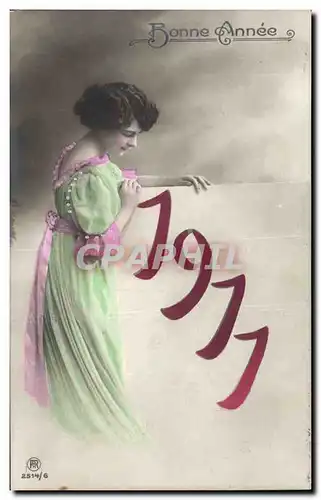 Cartes postales Fantaisie Femme Annee 1911