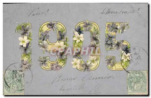 Ansichtskarte AK Fantaisie Fleurs Annee 1905