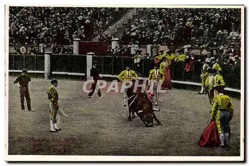 Cartes postales Corrida Course de taureaux Muerte del toro