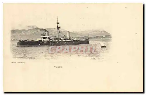 Cartes postales Bateau de Guerre Varese