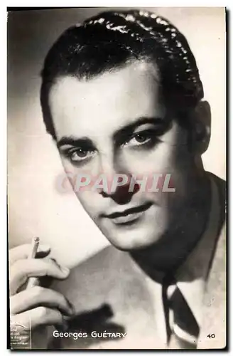 Moderne Karte Cinema Georges Guetary