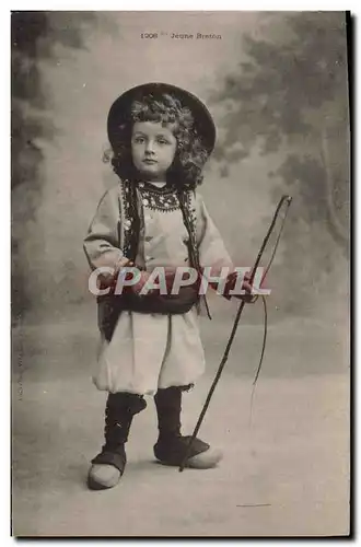 Ansichtskarte AK Folklore Jeune Breton