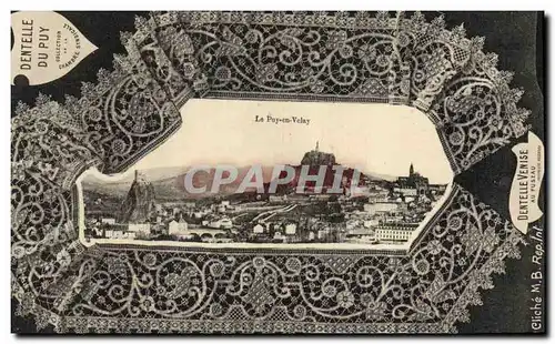 Cartes postales Folklore Dentelle Dentelliere Le Puy en Velay