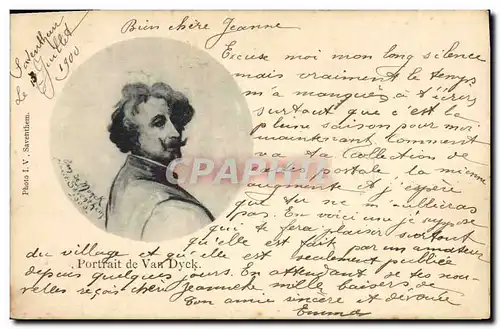 Cartes postales Van Dyck