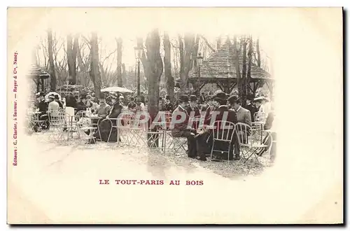 Cartes postales Cheval Hippisme Equitation Le tout Paris au Bois