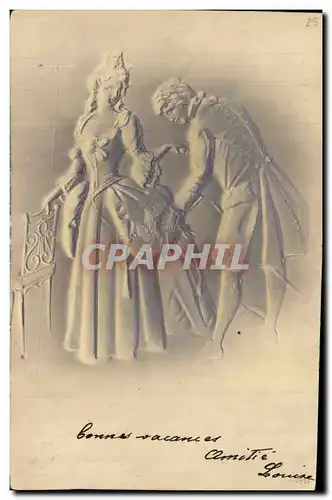 Cartes postales Fantaisie Femme (en relief)