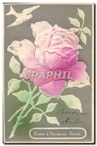 Cartes postales Fantaisie Fleurs