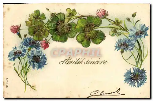 Cartes postales Fantaisie Fleurs