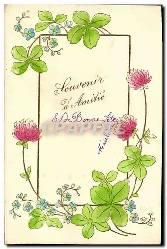 Cartes postales Fantaisie Fleurs