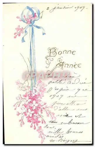 Cartes postales Fantaisie Fleurs