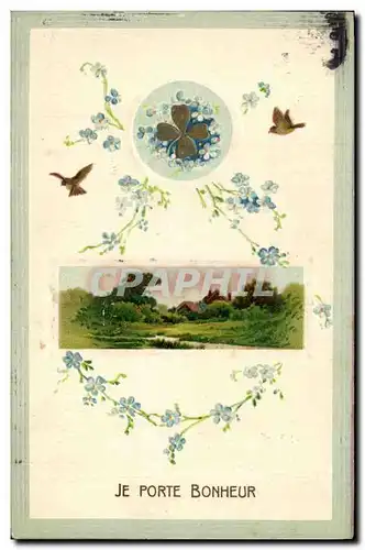 Cartes postales Fantaisie Fleurs