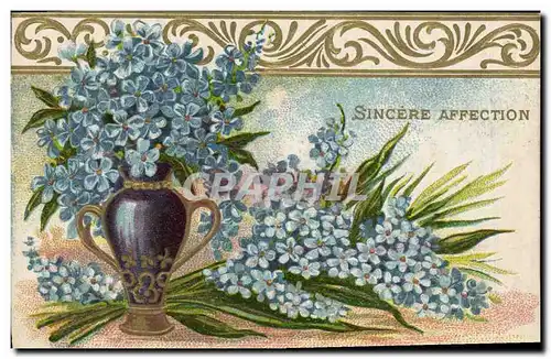 Cartes postales Fantaisie Fleurs