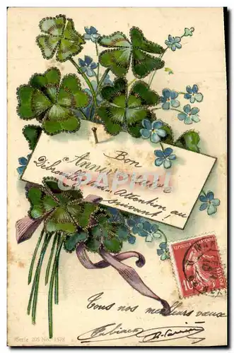 Cartes postales Fantaisie Fleurs