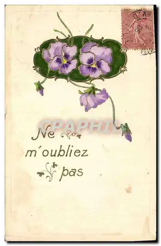 Cartes postales Fantaisie Fleurs