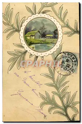 Cartes postales Fantaisie Fleurs