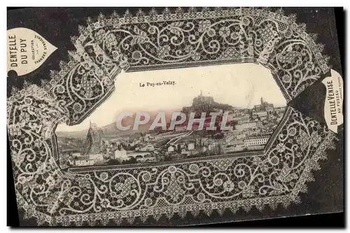 Cartes postales Dentelle Dentelliere Le Puy en Velay