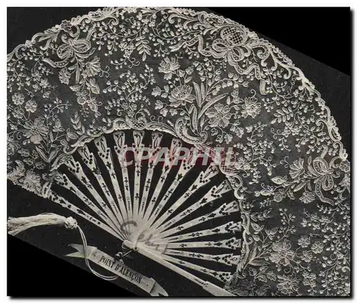 Cartes postales Dentelle Dentelliere Point d'Alencon