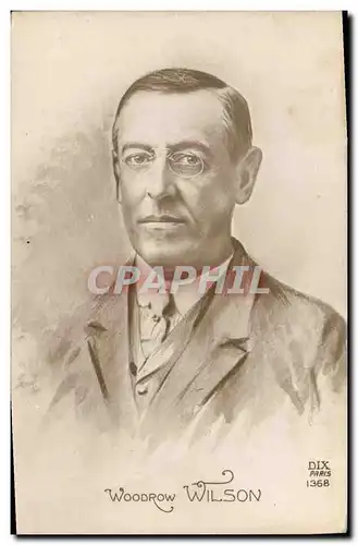 Cartes postales Woodrow Wilson