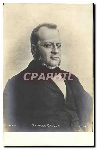 Cartes postales Camillo Cavour