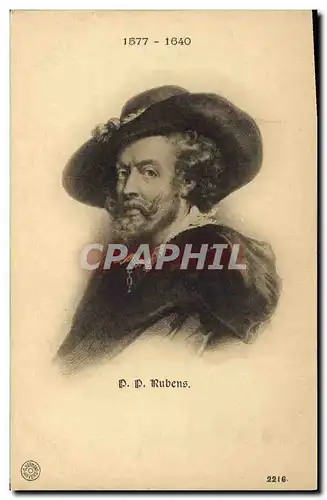 Cartes postales Rubens 1577 1640 Peintre