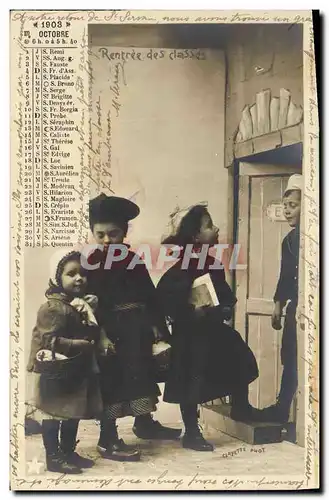 Cartes postales Fantaisie Enfants Annee 1903 Octobre