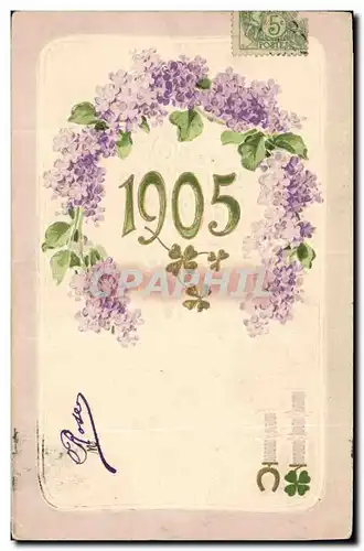 Ansichtskarte AK Fantaisie Fleurs Annee 1905