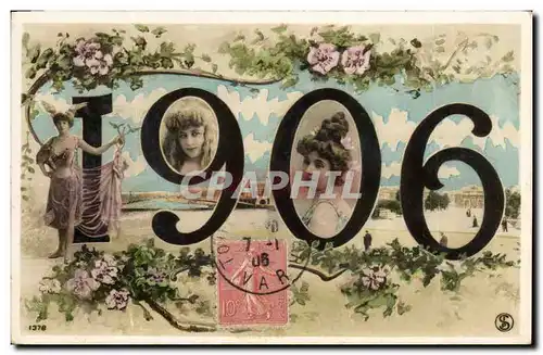 Cartes postales Fantaisie Femmes Annee 1906