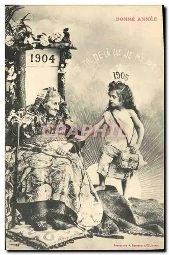 Ansichtskarte AK Fantaisie Enfant Annee 1904