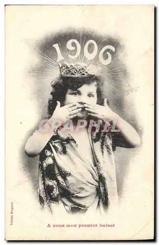 Ansichtskarte AK Fantaisie Enfant Annee 1906