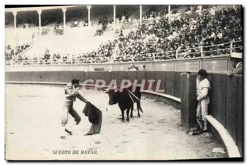 Ansichtskarte AK Corrida Course de taureaux Suerte de Matar