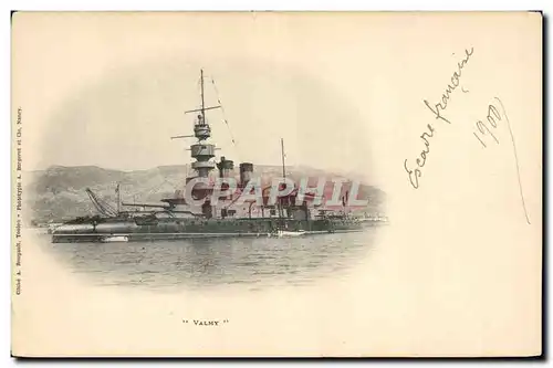 Cartes postales Bateau de Guerre Valmy