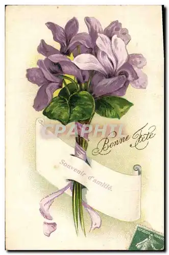 Cartes postales Fantaisie Fleurs