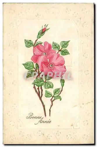 Cartes postales Fantaisie Fleurs