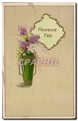 Cartes postales Fantaisie Fleurs