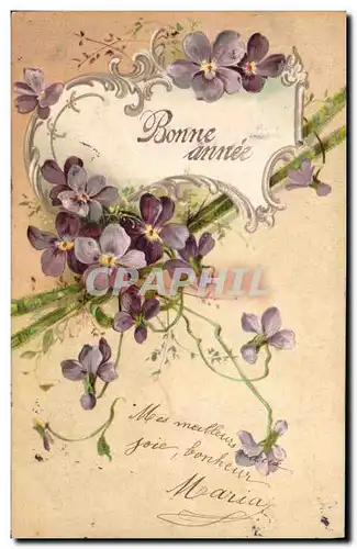 Cartes postales Fantaisie Fleurs