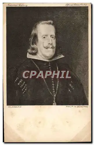 Cartes postales National Gallery Londres Velasquez Philip IV