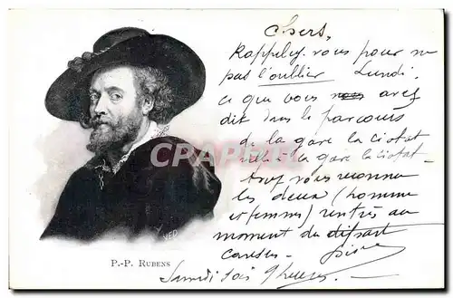 Cartes postales PP Rubens Peintre
