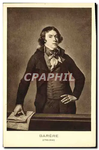 Cartes postales Barere 1755 1841