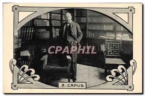 Cartes postales A Capus Bibliotheque