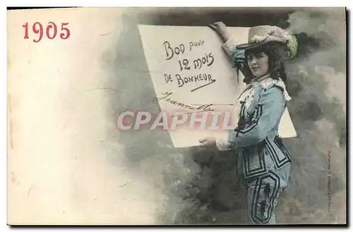 Cartes postales Fantaisie Enfant Annee 1905