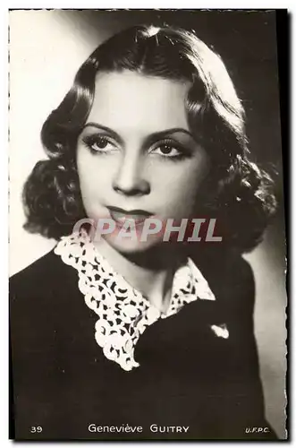 Moderne Karte Cinema Genevieve Guitry