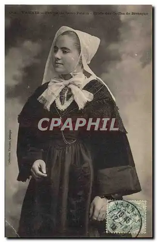 Cartes postales Folklore Vannes Femme de Saint Patern