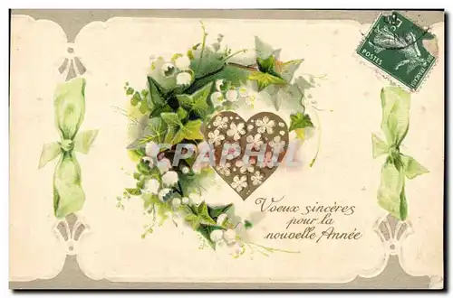 Cartes postales Fantaisie Fleurs Muguet