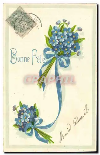 Cartes postales Fantaisie Fleurs