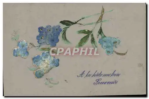 Cartes postales Fantaisie Fleurs