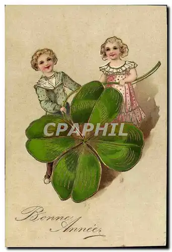 Cartes postales Fantaisie Fleurs Enfants