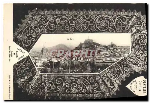 Cartes postales Folklore Dentelle Dentelliere Le Puy