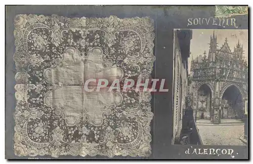 Cartes postales Folklore Dentelle Dentelliere Alencon